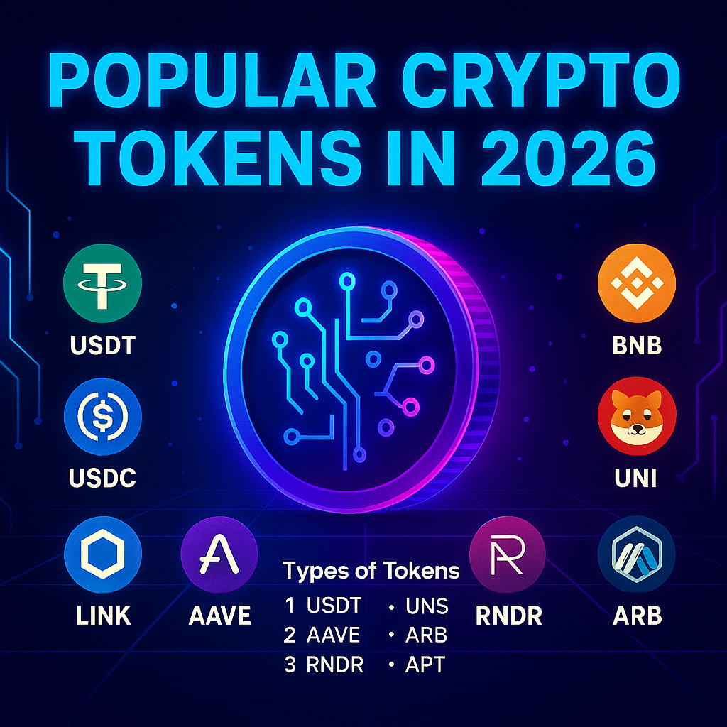 What Is a Token? A Complete Guide to the Most Popular Crypto Tokens in 2026
