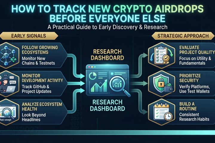 Learn how experienced crypto users discover new airdrops early, evaluate opportunities, avoid scams, and stay ahead of blockchain rewards.