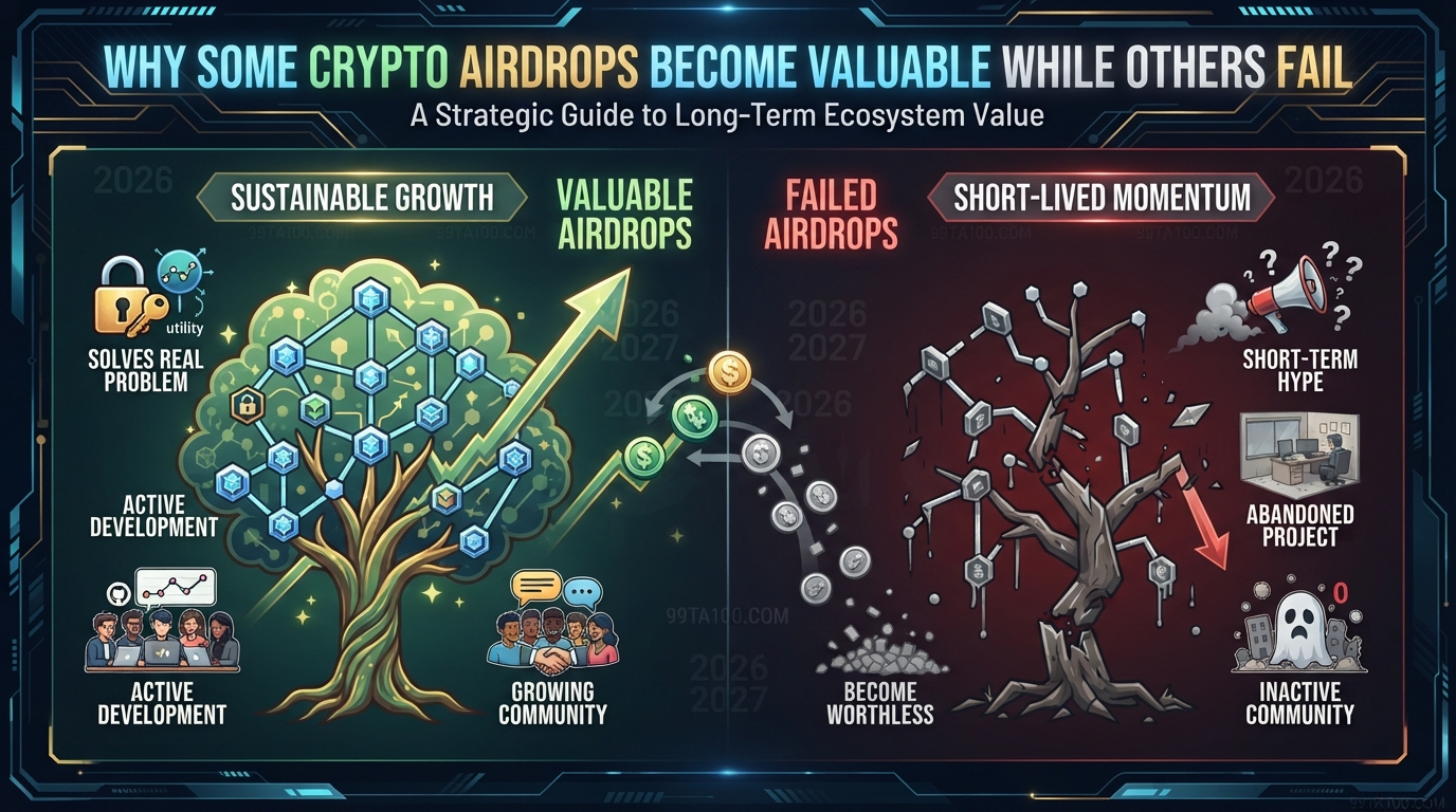 Learn why some crypto airdrops gain value while others disappear. Discover key factors behind successful blockchain ecosystems and long-term growth.